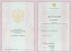 Диплом техникума-колледжа с 2003 по 2007 годы